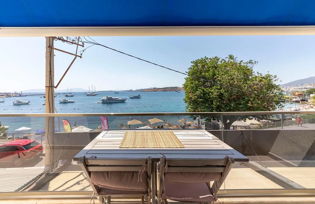 Luminous Seafront Apartment With Fascinating Sea View In The Heart Of Bodrum-1