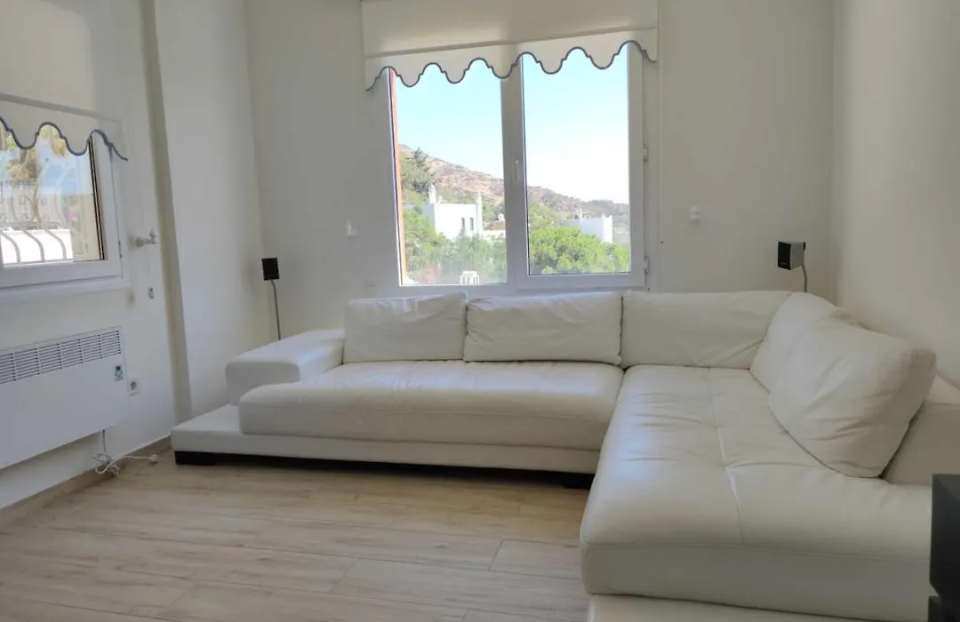 Flat 600 M To Beach With Sea View In Bodrum-1
