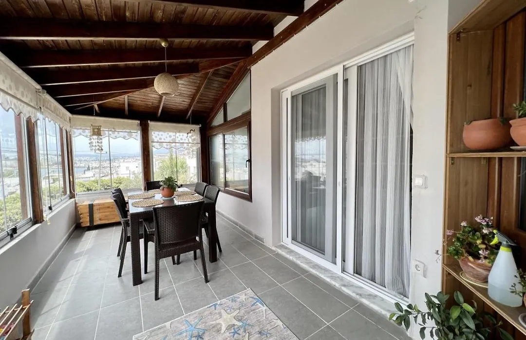 Refreshing House Close To The Beach With A Sea View And Balcony In Bodrum-1