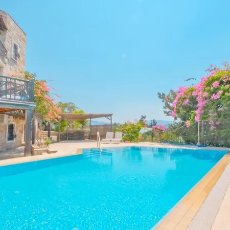 Bodrum Bitez Oezel Havuzlu Muhafazakar 5+1 Villa-2