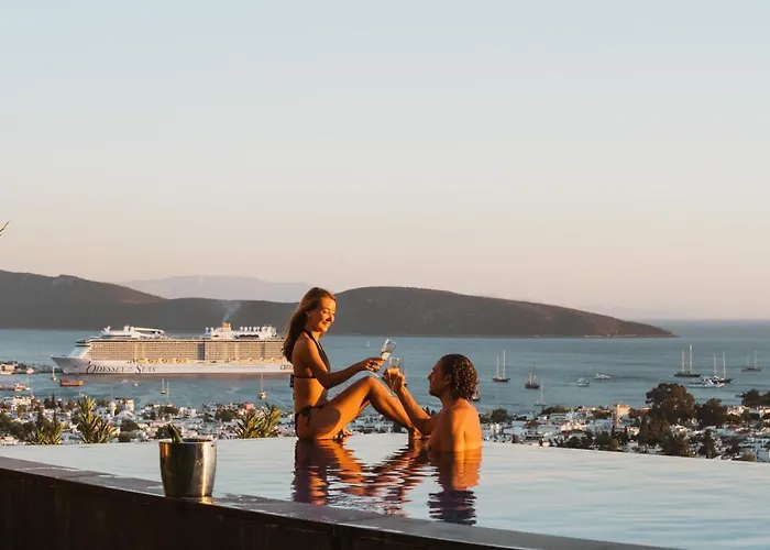 Luxury Villa With Pool Best View In Bodrum