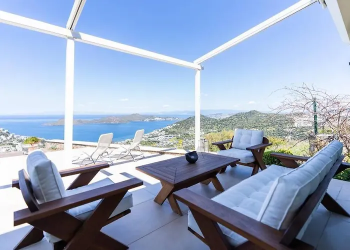 Astounding Modern Villa With Sea View In Bodrum che accetta animali